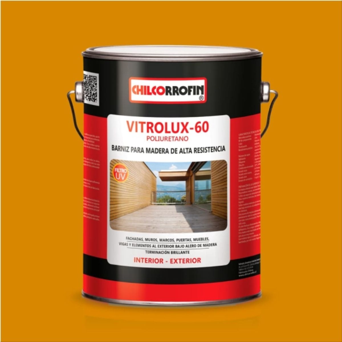 CHILCORROFIN - Barniz Poliueretano Vitrolux 60 Maple gl