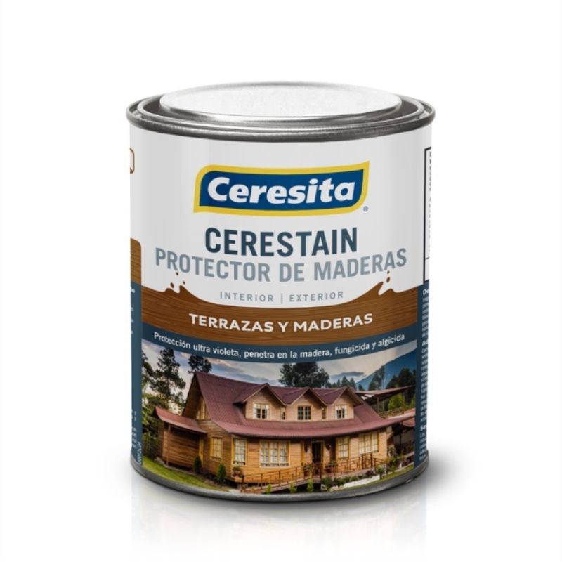 CERESITA - Protector de madera Cerestain alerce 1/4 gal