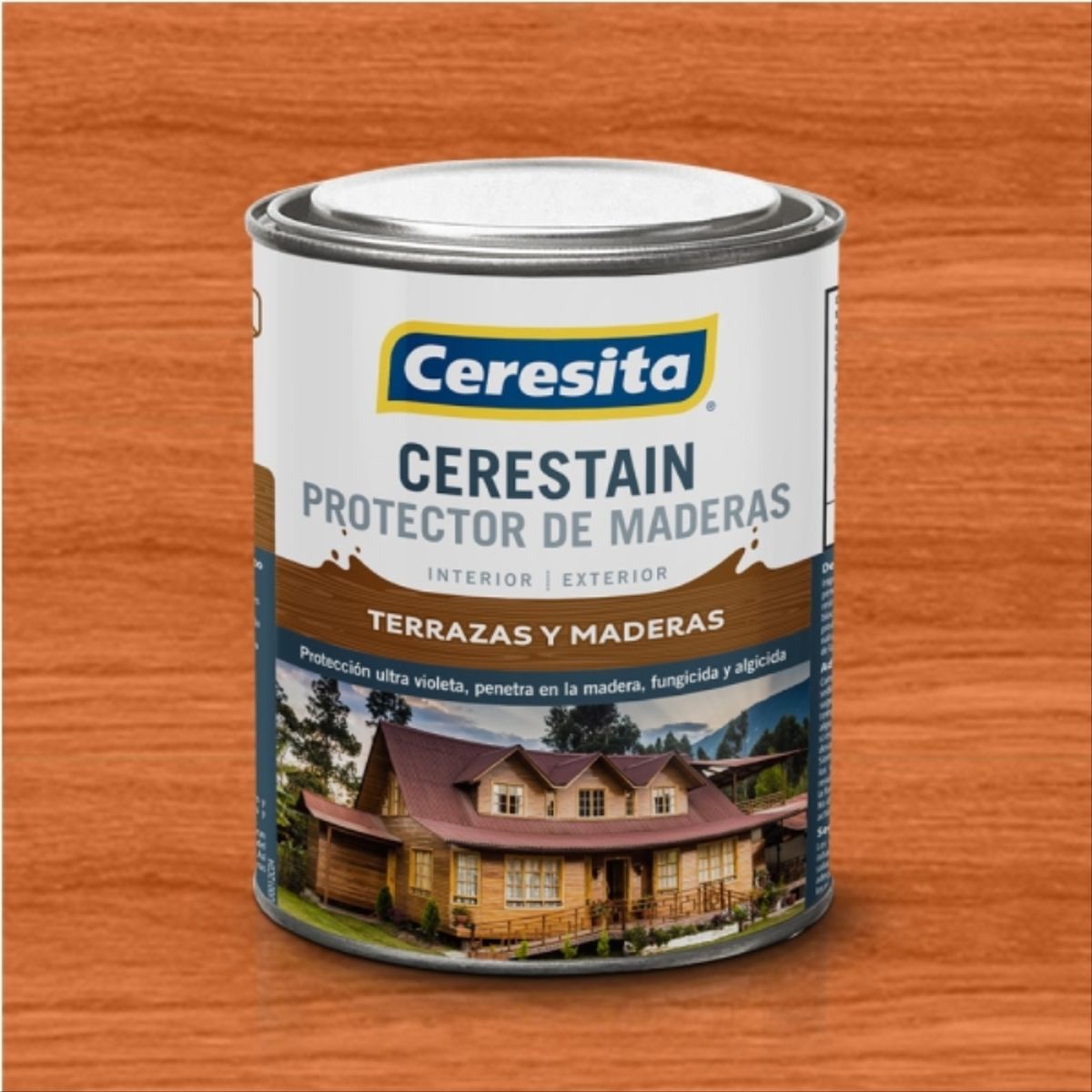 CERESITA - Protector de madera Cerestain alerce 1/4 gal