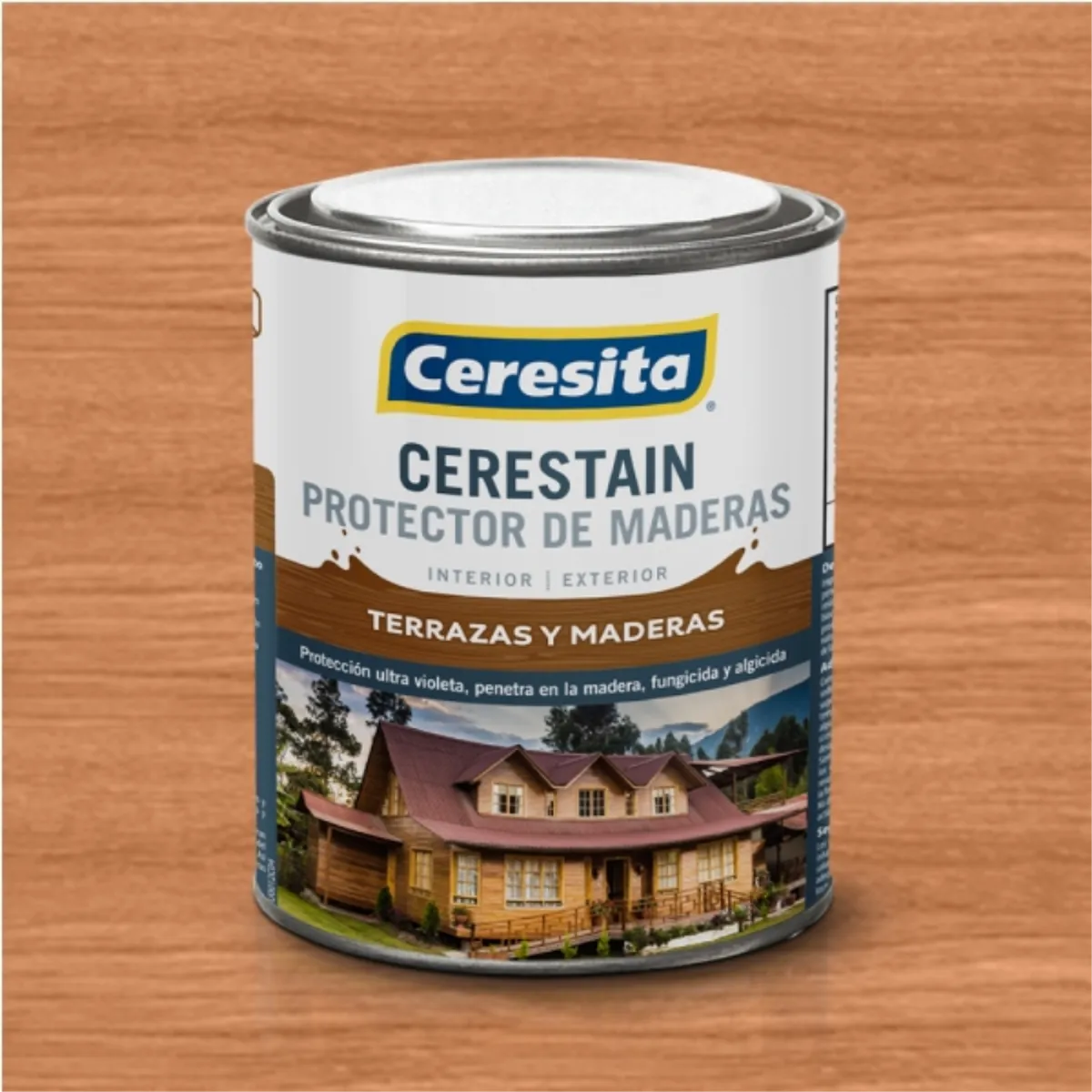 CERESITA - Protector de madera Cerestain caoba 1/4 gal