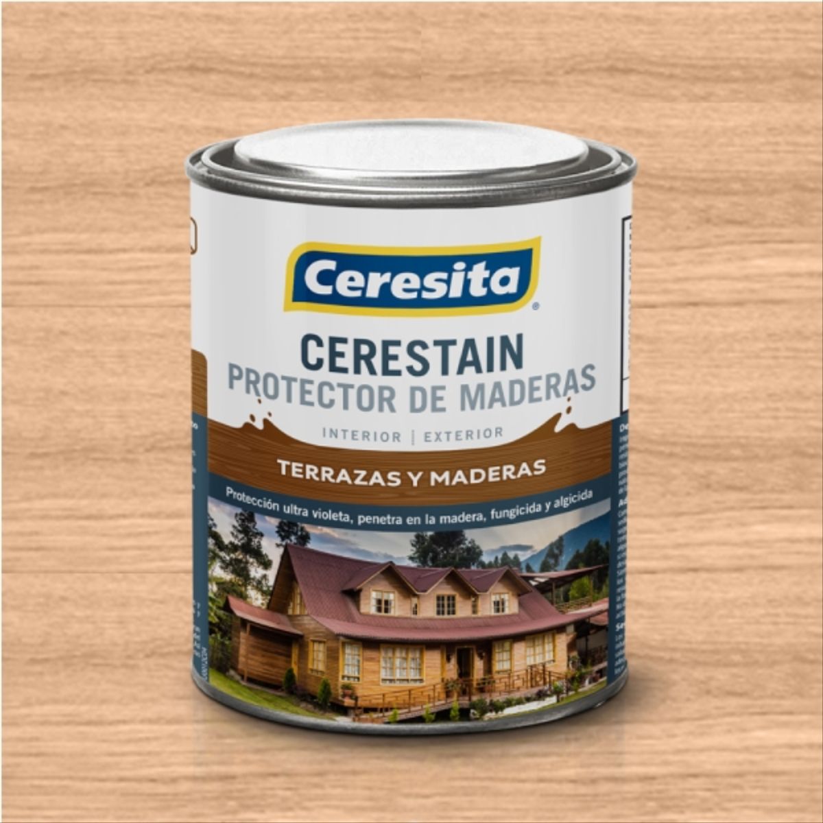 CERESITA - Protector de madera Cerestain natural 1/4 gal