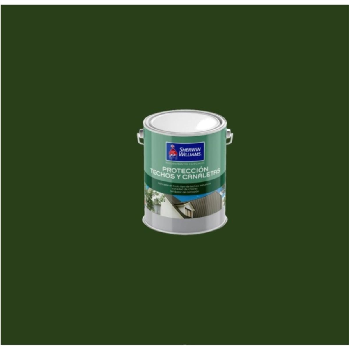 SHERWIN WILLIAMS - Pintura para techo verde Sherwin 1 gal