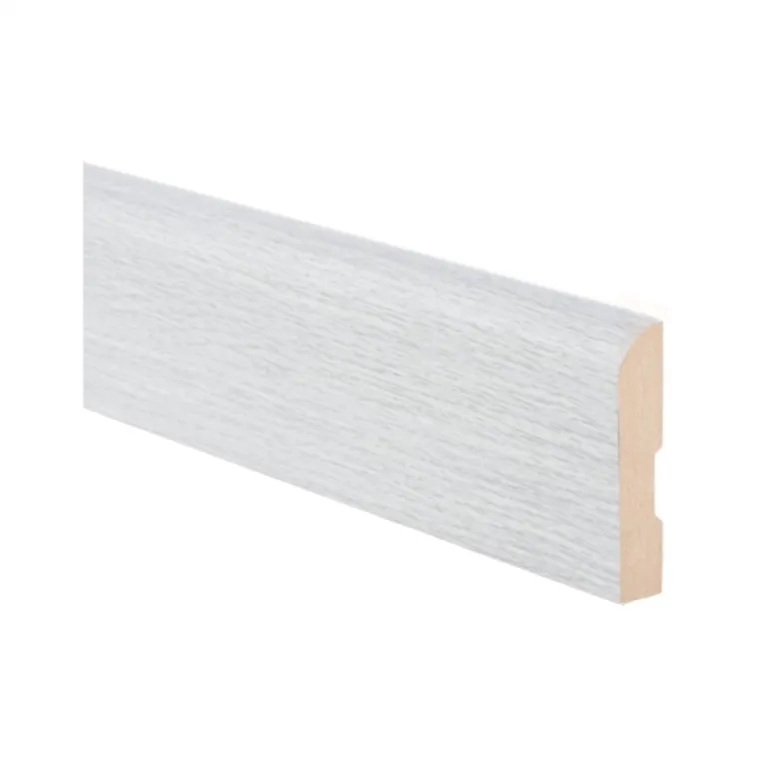 MAFOR Mdf folio guardapolvo rodon 12mmx68mmx2,40mt Nature White ...