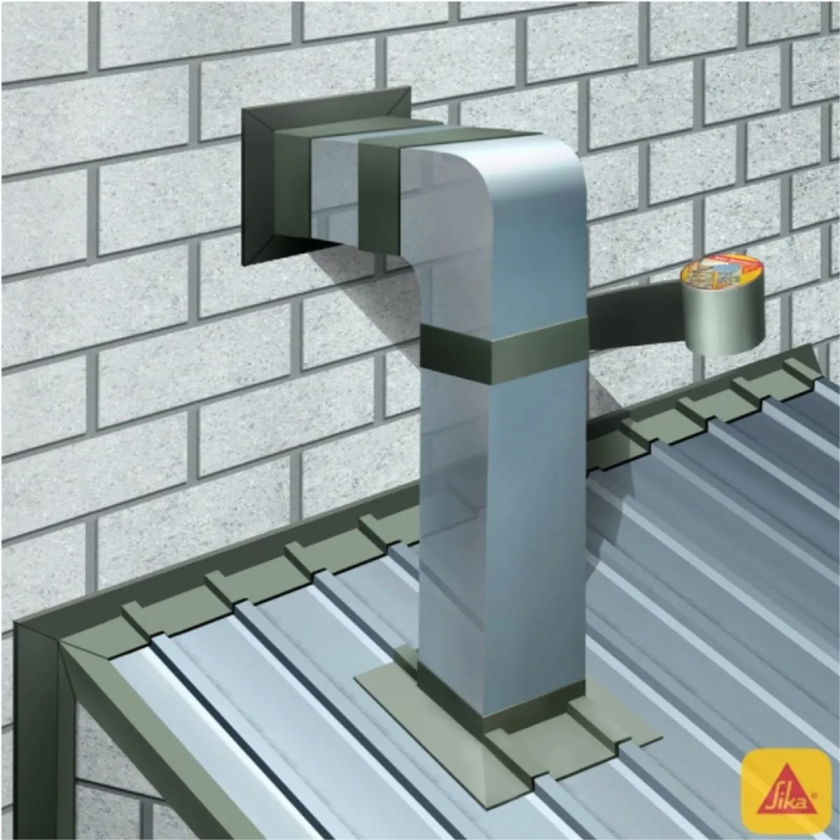 SIKA - Cinta adhesiva MultiSeal S 10 cm x 3 m cx9