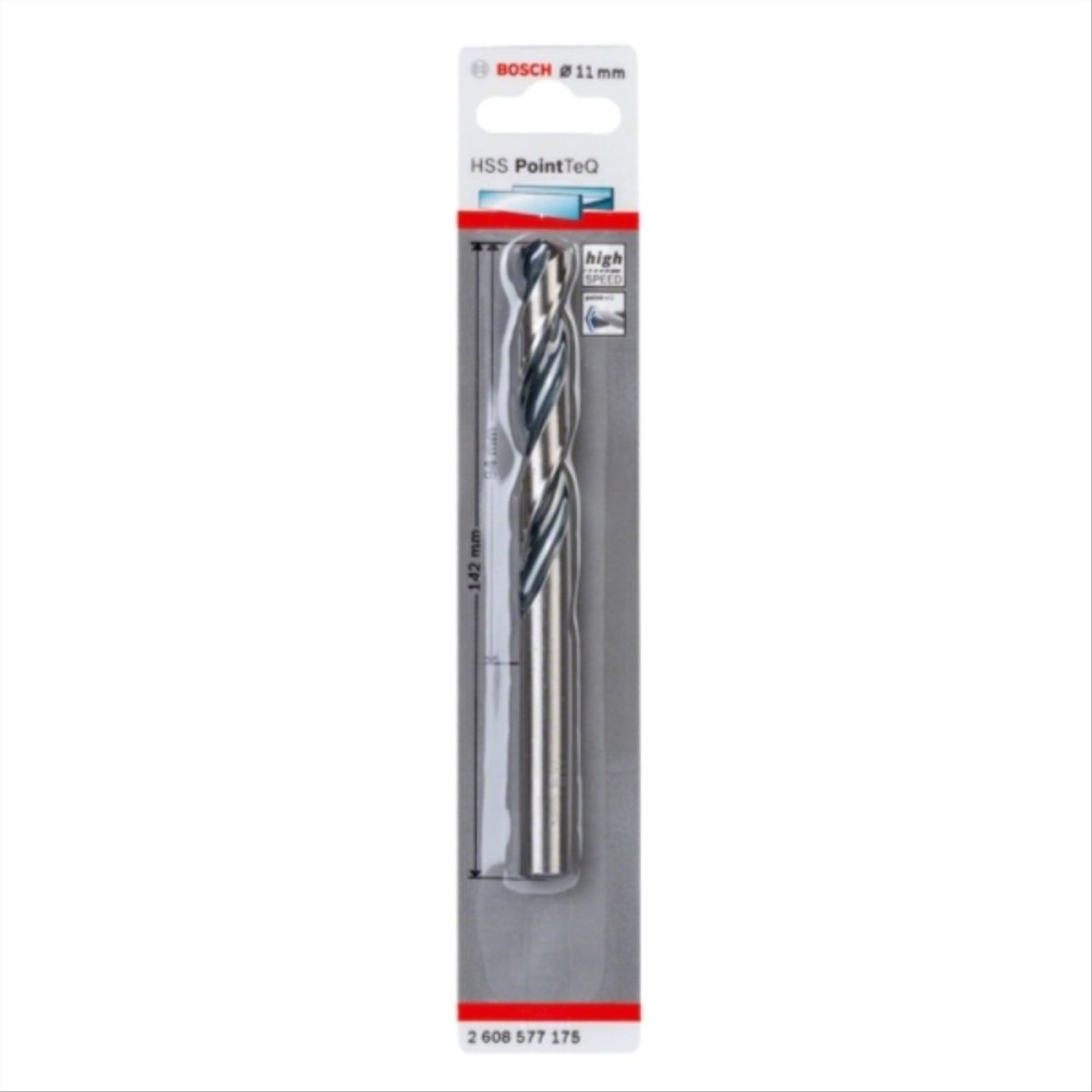 BOSCH - Broca para metal  HSS-PointTeQ 11mm