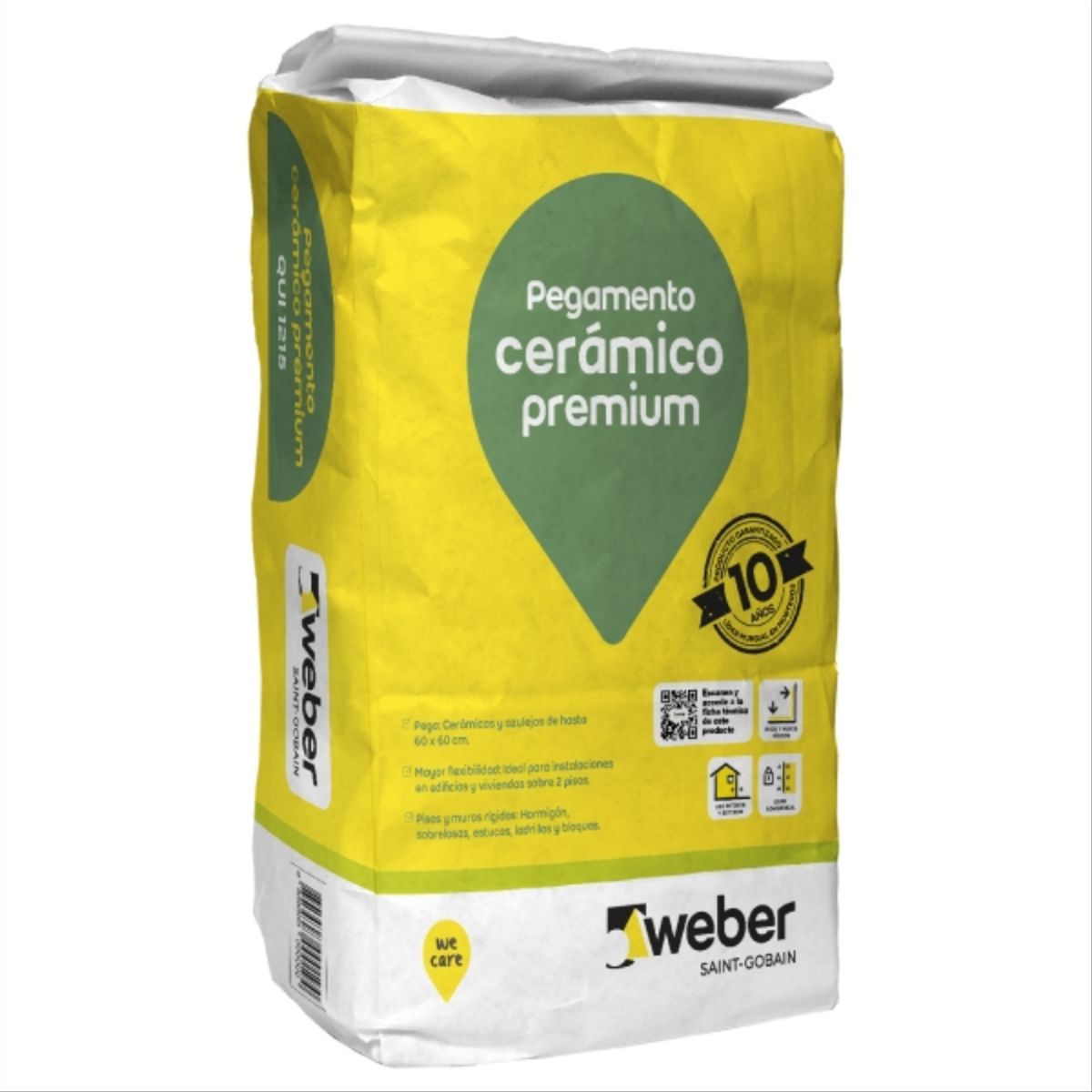 WEBER - Adhesivo cerámico polvo exterior 25 kg