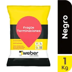 WEBER - Fragüe negro 1 kg