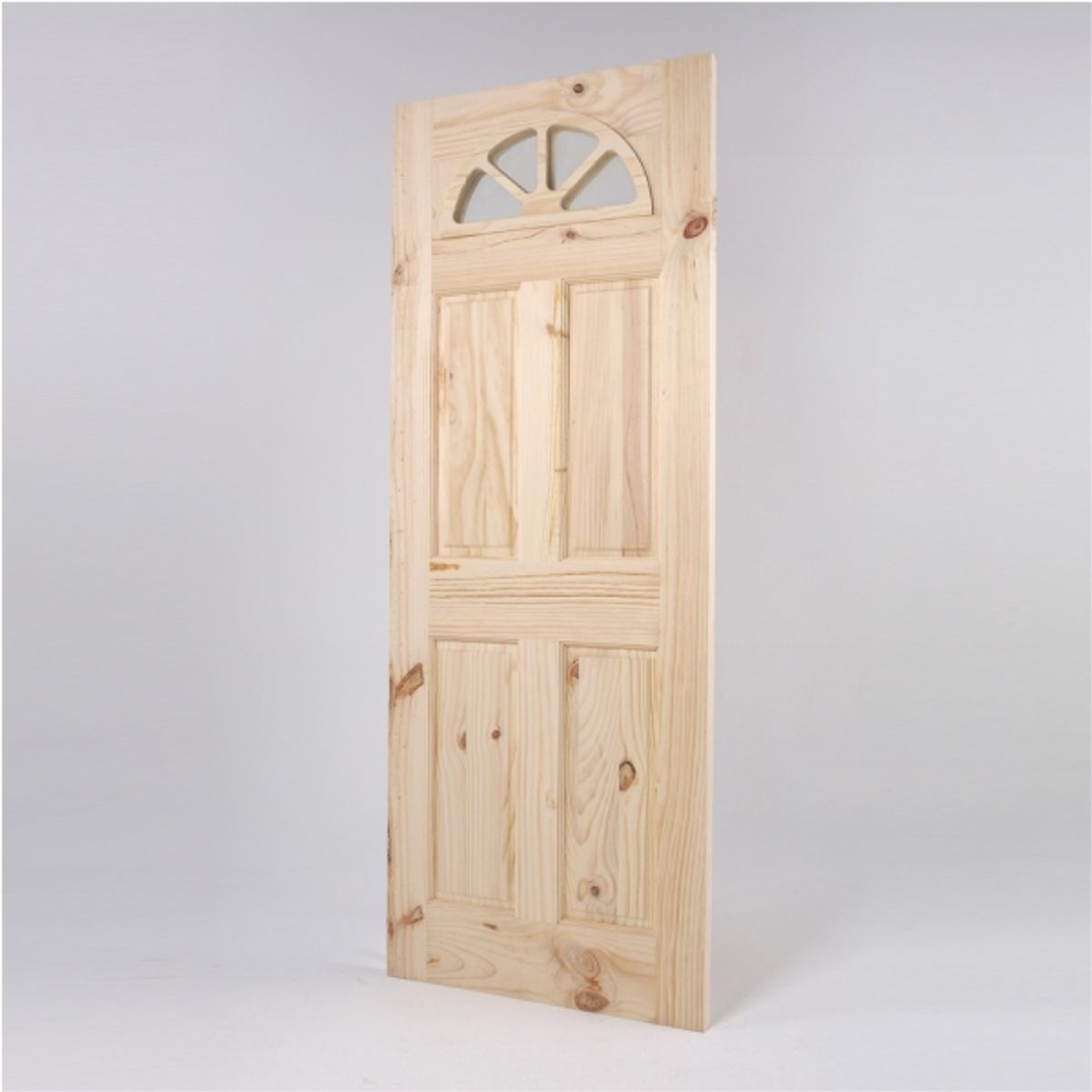 MADERAS BRAVO - Puerta pino Asturiana rustica 43mm X 85 X 200mt