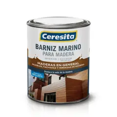 CERESITA - Barniz marino caoba 1/4 gal