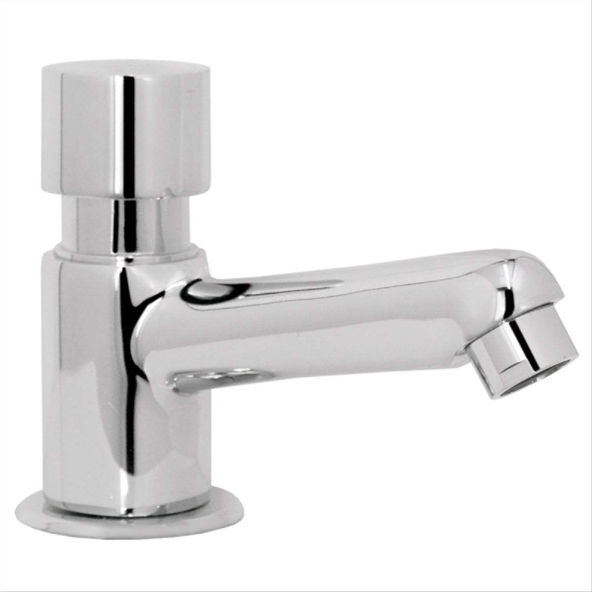 STRETTO - Llave temporizada para lavatorio cromo Niquel