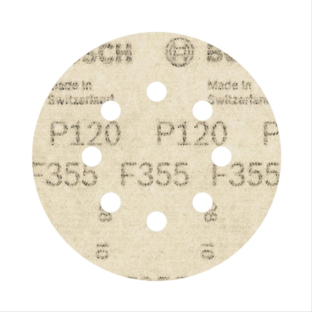 BOSCH - Disco lija para piedras 125mm G120 pack 5