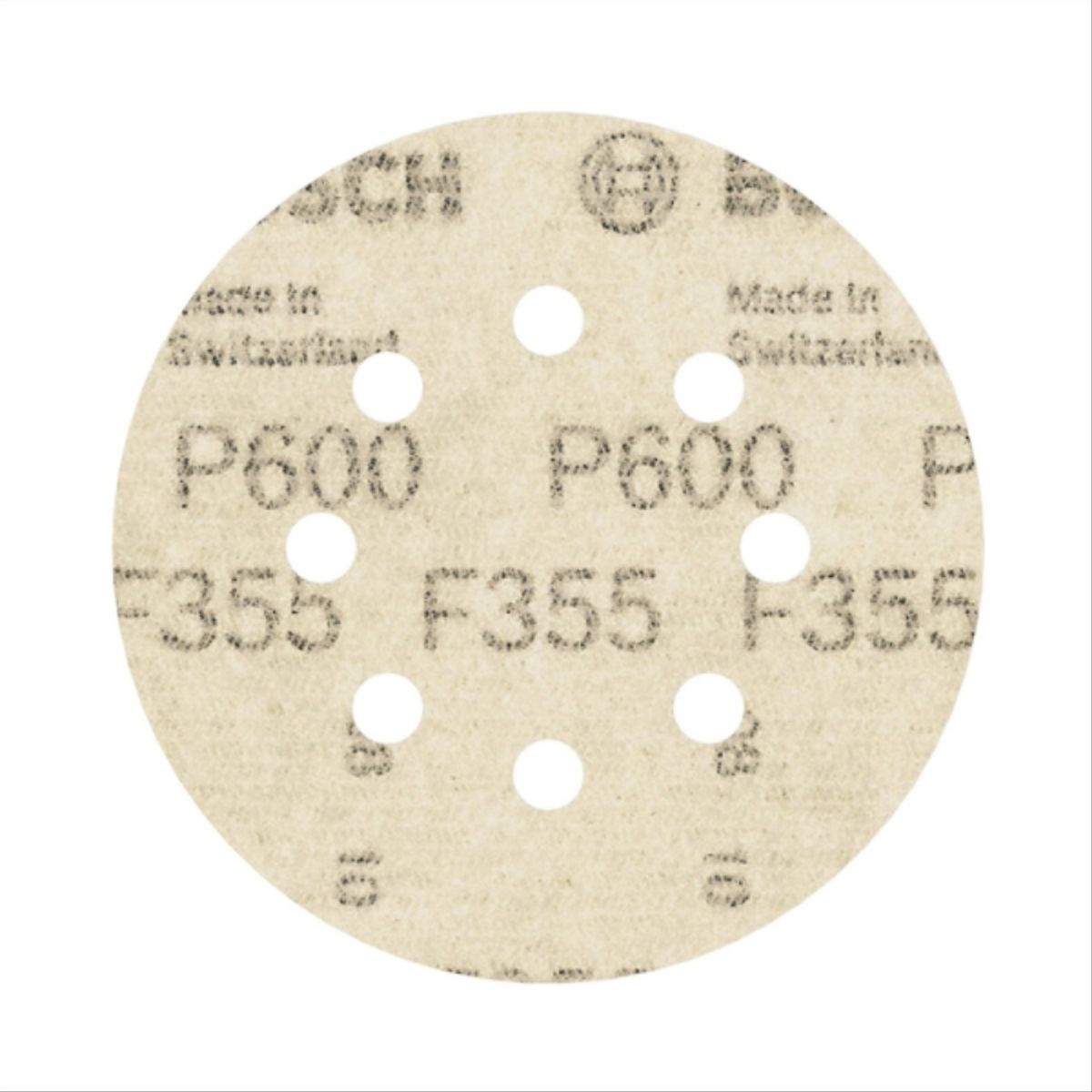 BOSCH - Disco lija para piedras 125mm G600 pack 5