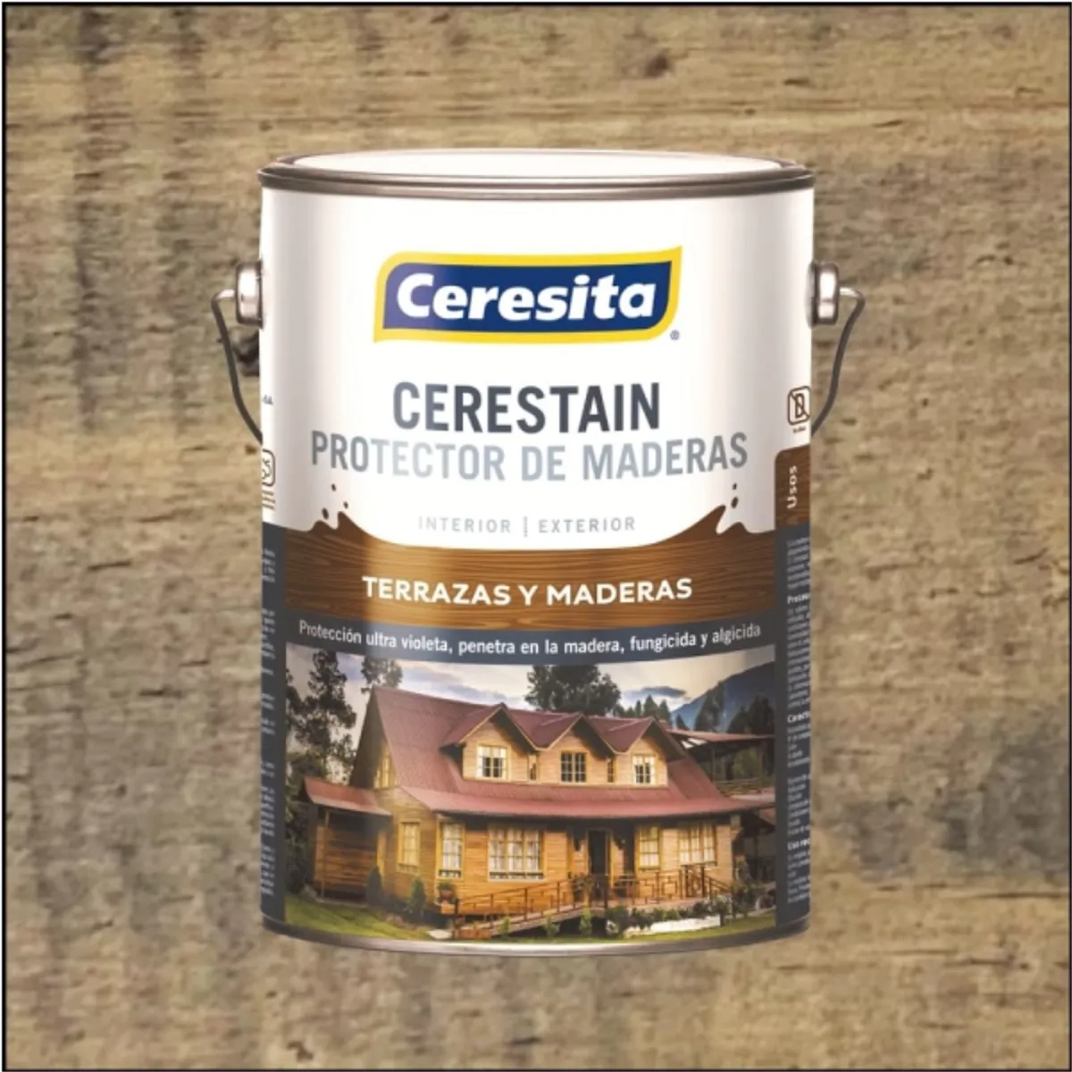 CERESITA - Protector de madera Cerestain gris grafito 1 gal