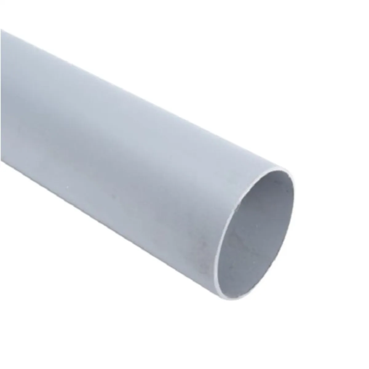 NOVOPLAST - Tubo pvc sanitario gris 50mm 6mt sin cabeza