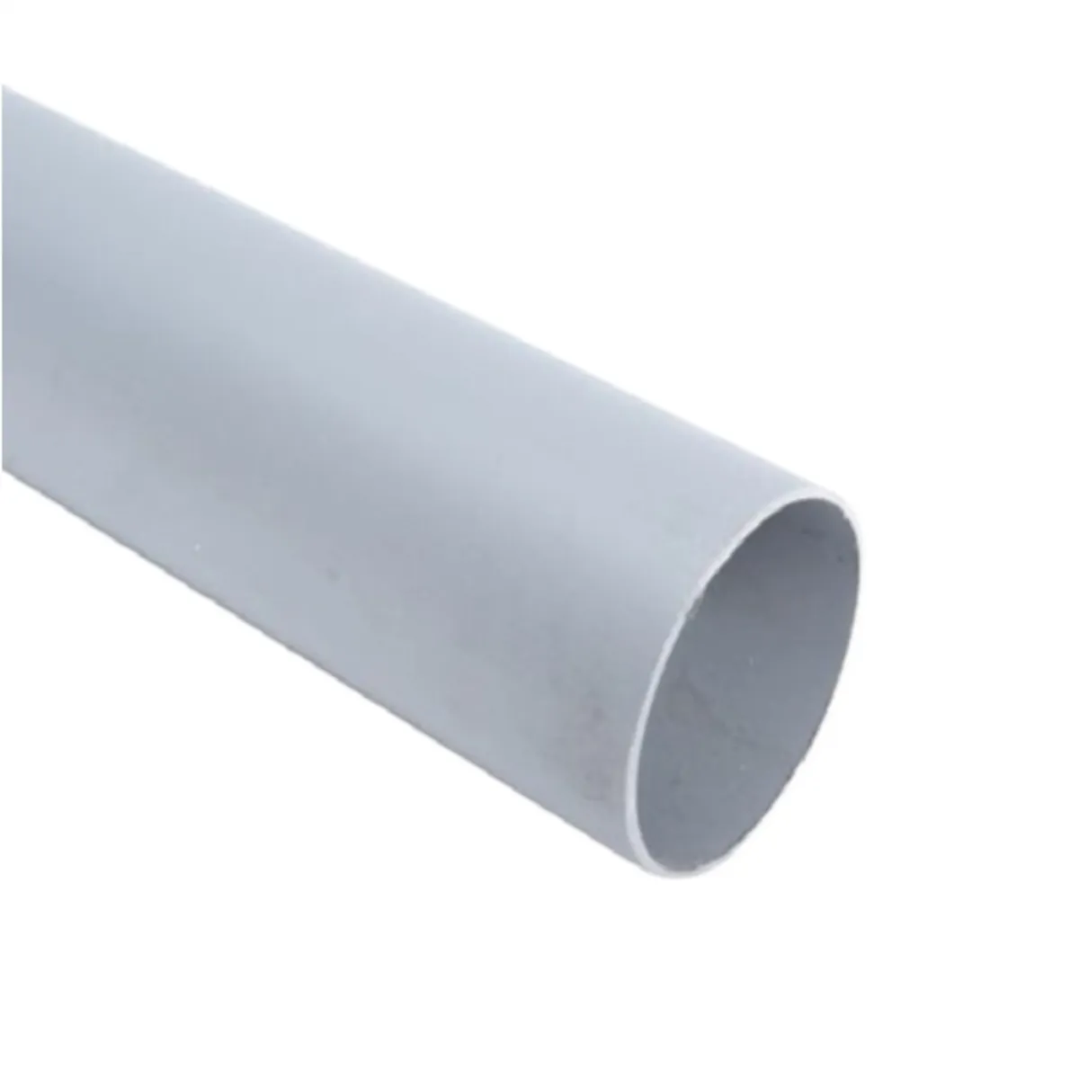 NOVOPLAST - Tubo pvc sanitario gris 50mm 6mt sin cabeza