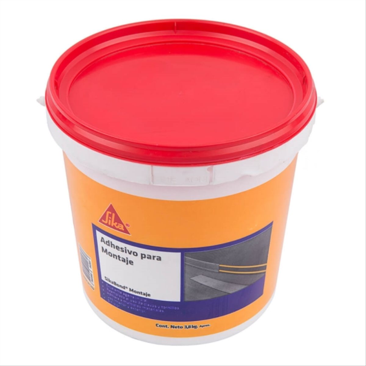 SIKA - Adhesivo de montaje Sikabond 3,8 kg