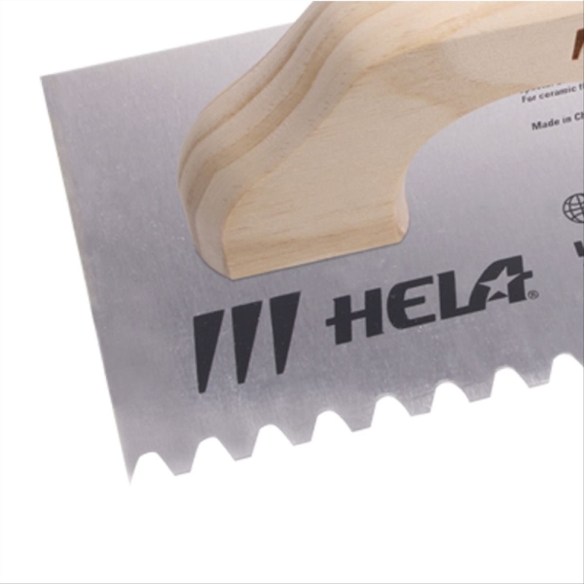 HELA - Llana acero 280x130 mm dentada 8 mm