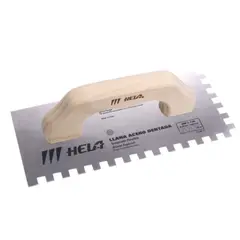 HELA - Llana acero 280x130 mm dentada 10 mm