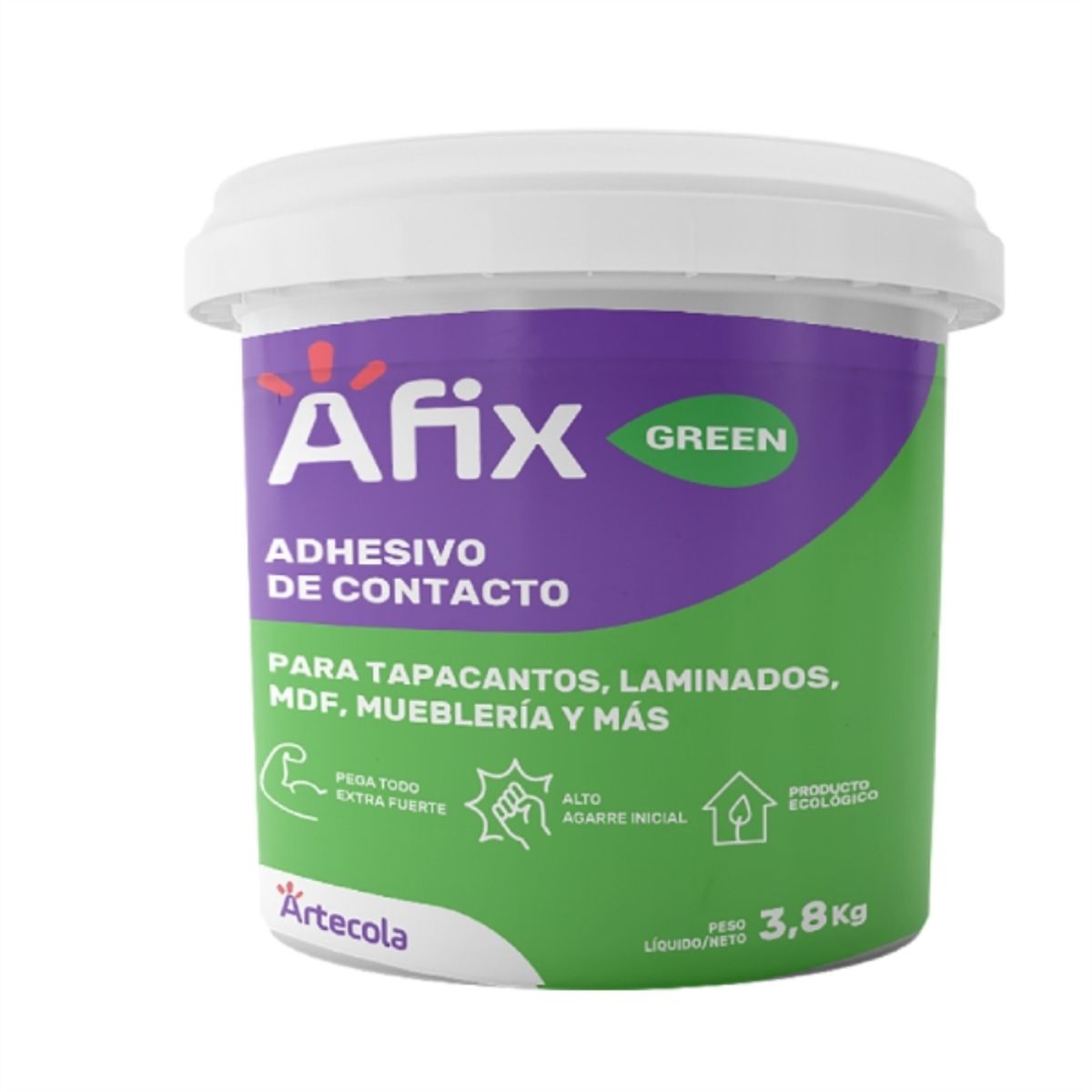 AFIX - Adhesivo de contacto green 60 al agua 1 gal