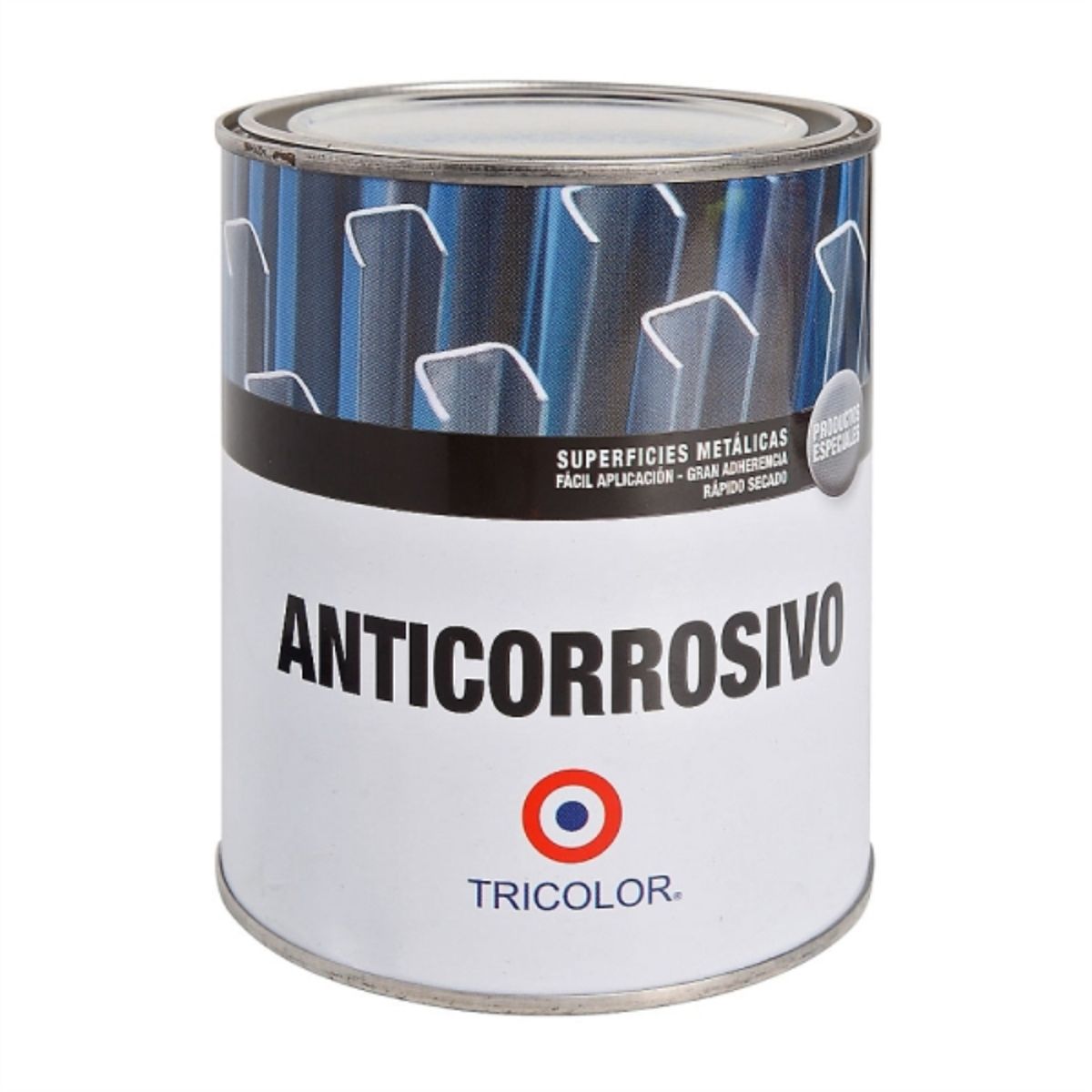TRICOLOR - Anticorrosivo negro 1/4 gal