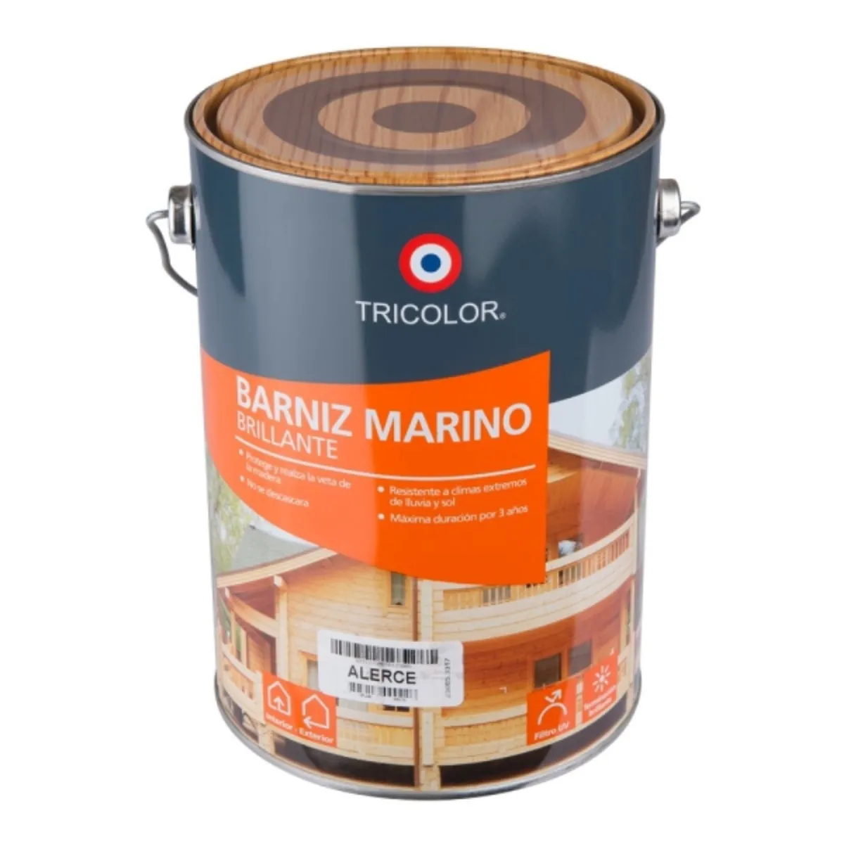 TRICOLOR - Barniz marino alerce 1 gal