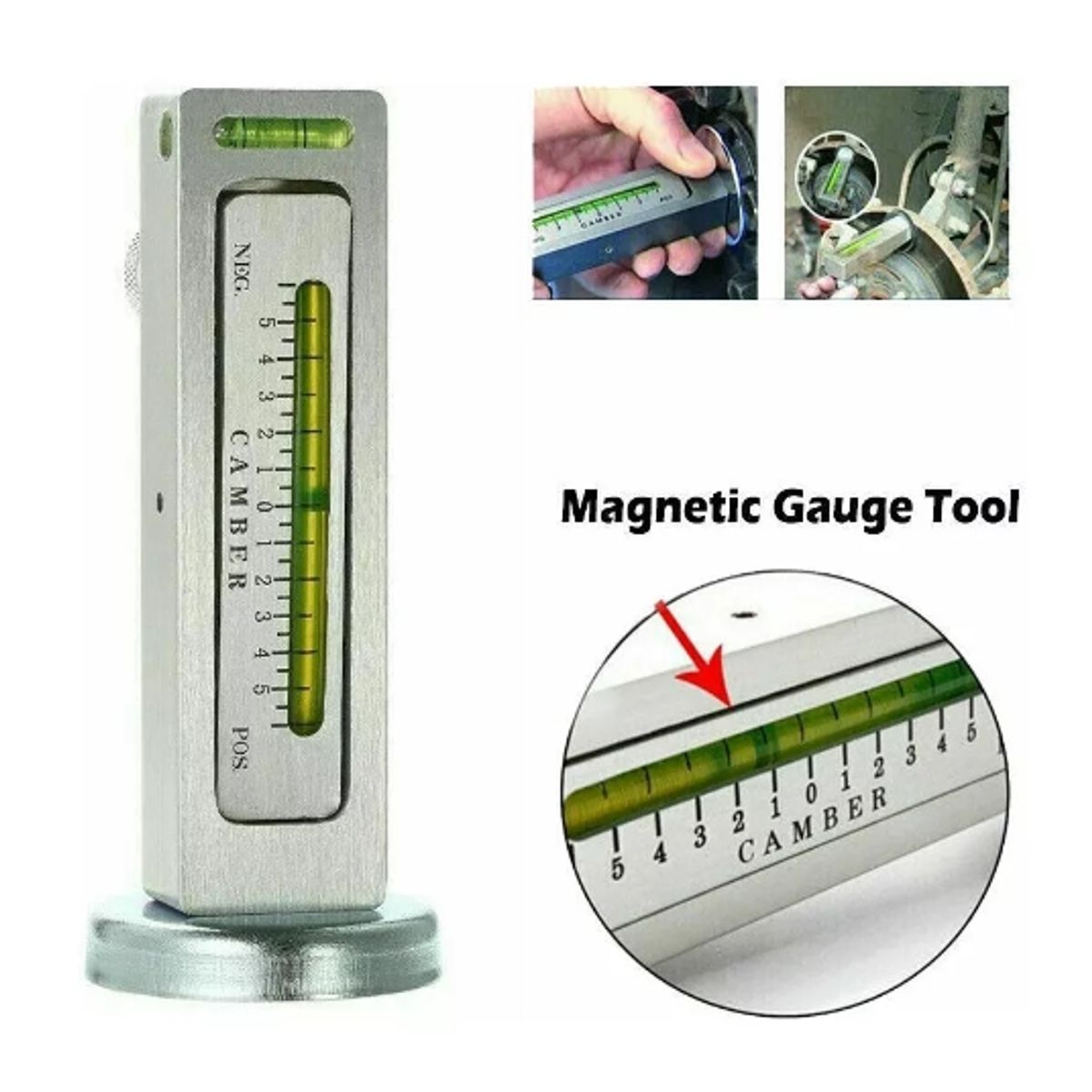ATURE - Alineación De Cuatro Ruedas Camber De Nivel Magnético