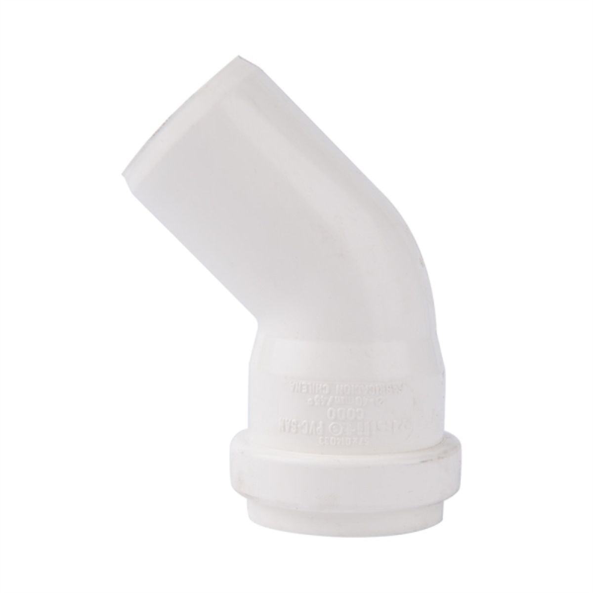 VINILIT - Curva pvc sanitario blanco 40mm