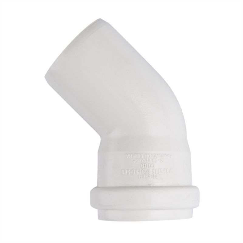 VINILIT - Curva pvc sanitario blanco 50mm