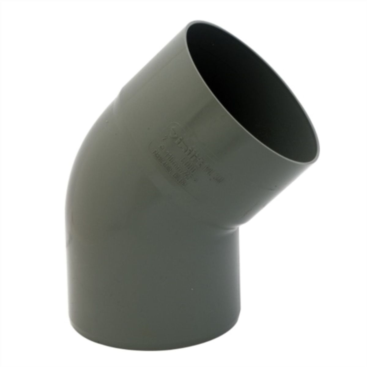 VINILIT - Curva pvc sanitario gris 50mm