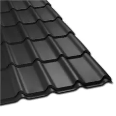 INSTAPANEL - Teja curva negra 0,4x1165x3660mm