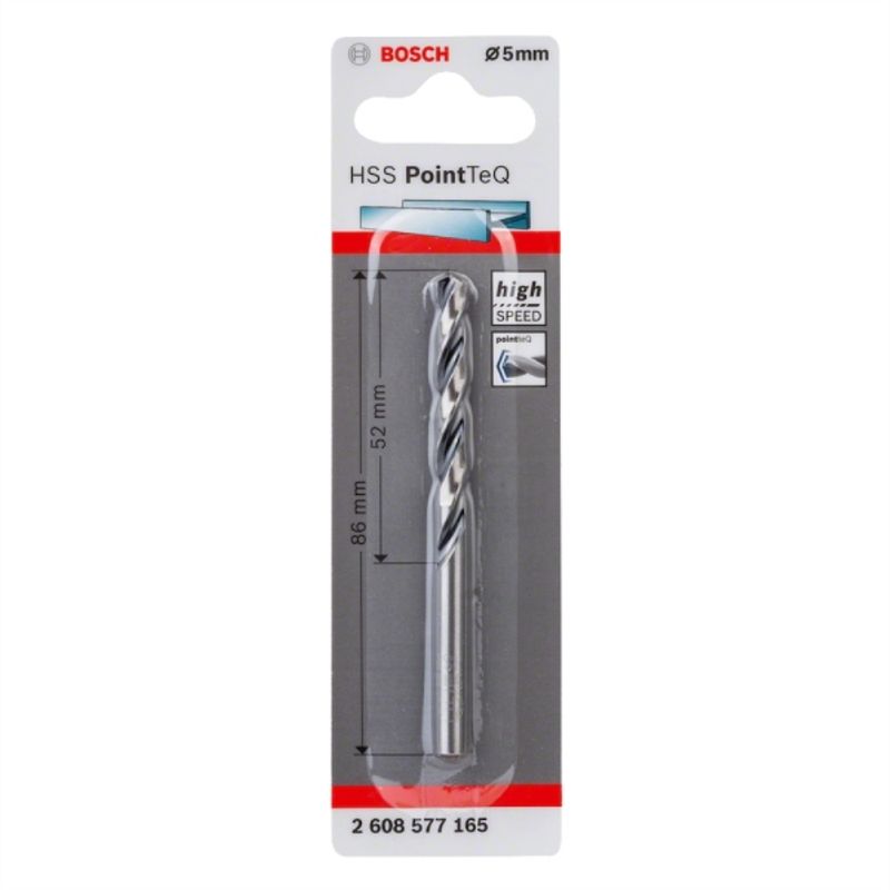 BOSCH - Broca acero rapido 5,0mm