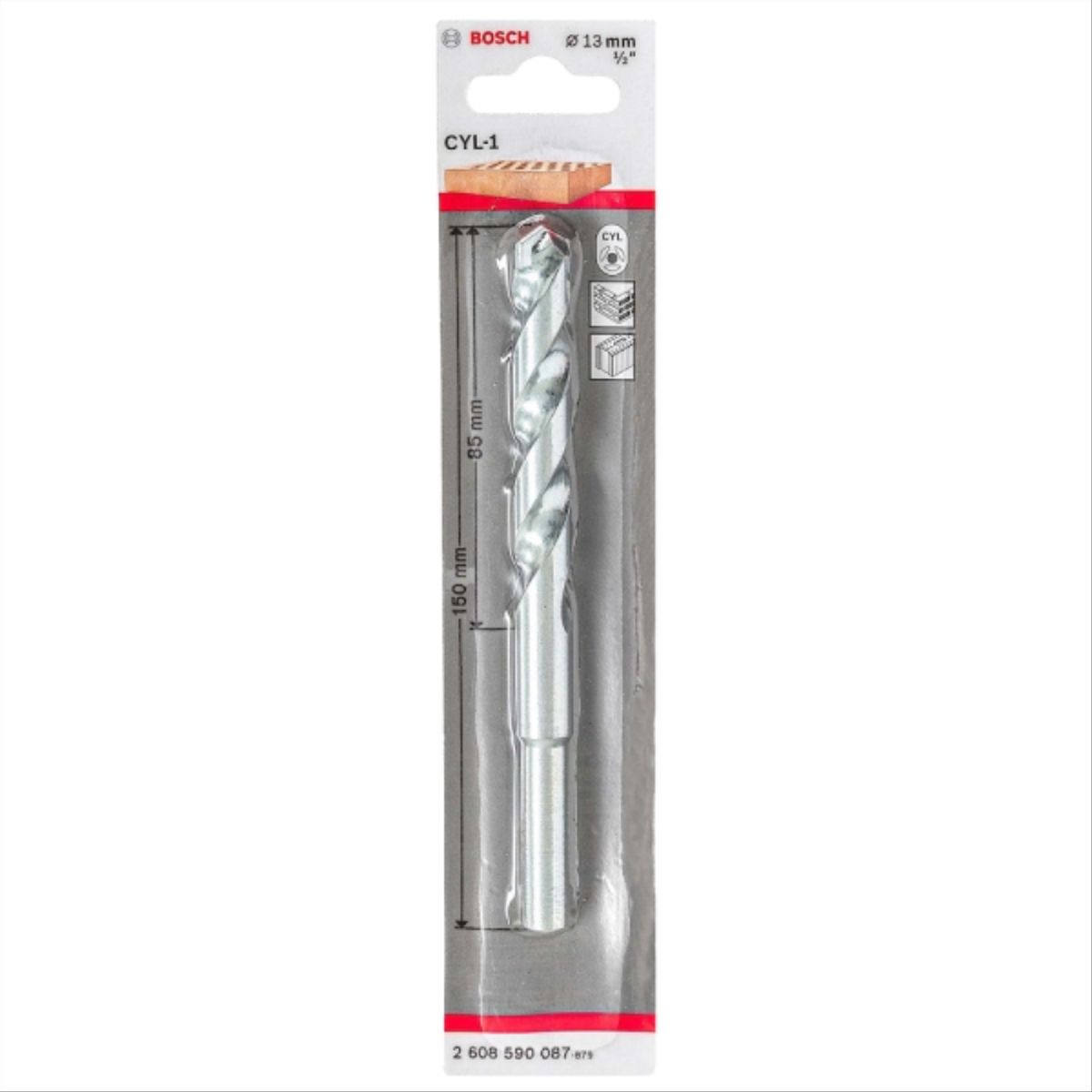 BOSCH - Broca concreto blister 13x90x150mm