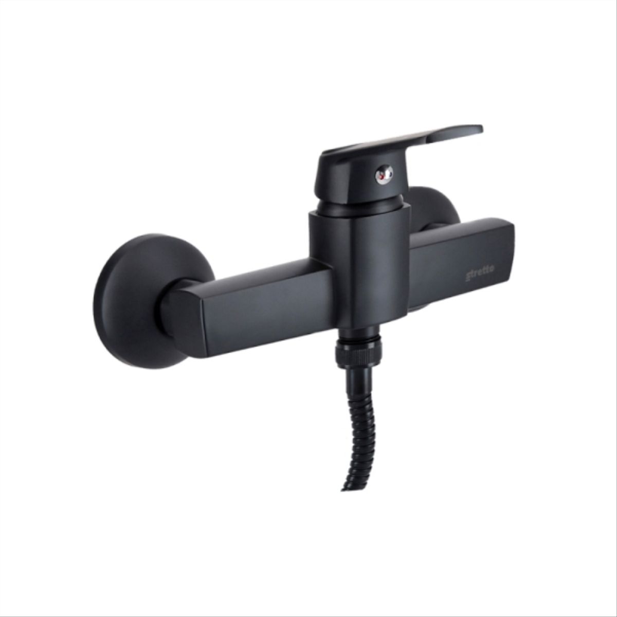 STRETTO - Monomando ducha negro mate Módena