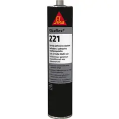 SIKA - Sellador poliuretano negro Sikaflex 221 300ml