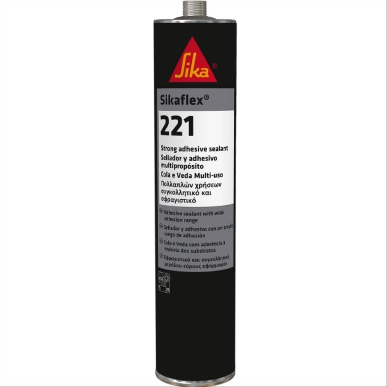 Sellador poliuretano gris Sikaflex 221 300ml
