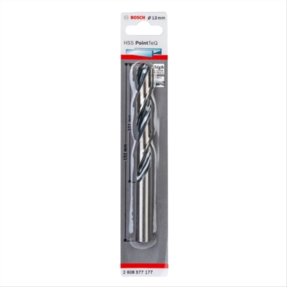 BOSCH - Broca para metal  HSS-PointTeQ 13mm