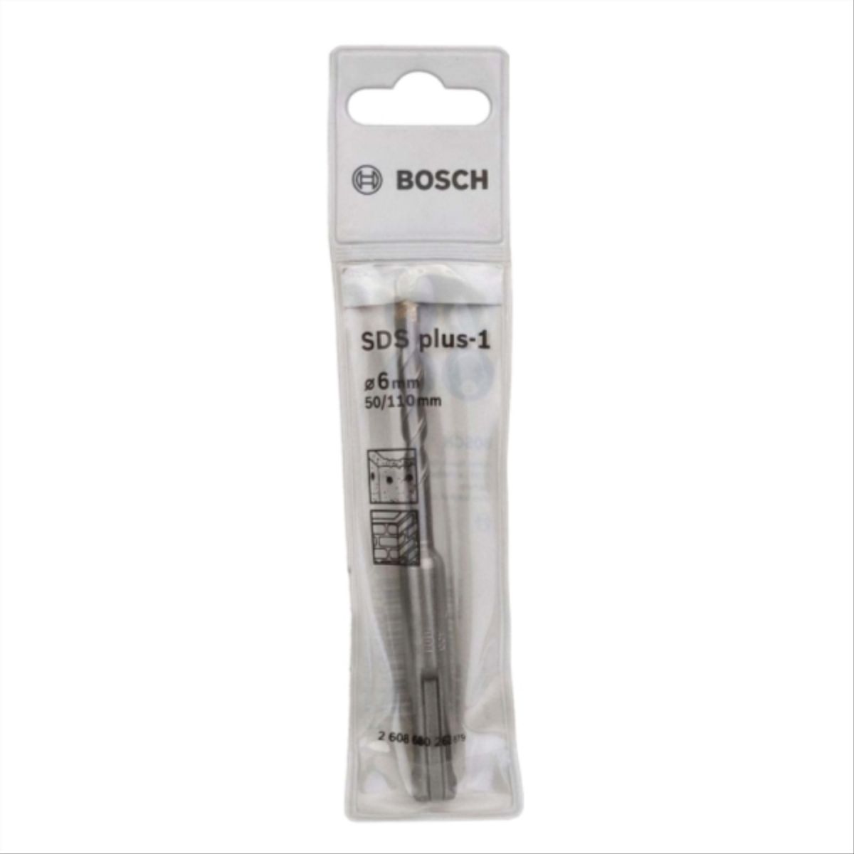 BOSCH - Broca para concreto  SDS Plus-1 6x50x110mm