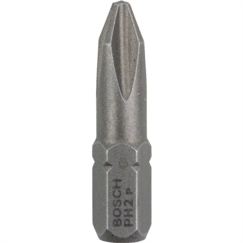 BOSCH - Punta para Atornillar Phillips PH2, 25mm Exra Hard, 3 Unidades
