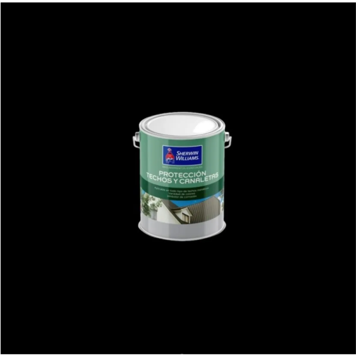 SHERWIN WILLIAMS - Pintura para techo negro Sherwin 1 gal