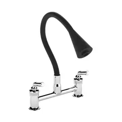 PMB - Combinación lavaplatos cromo Houston Flex Duo