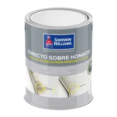 SHERWIN WILLIAMS - Esmalte al agua Directo sobre hongos 1/4 galon