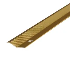 DEVA - Cubrejunta alum desnivel oro c/tor 1 mt