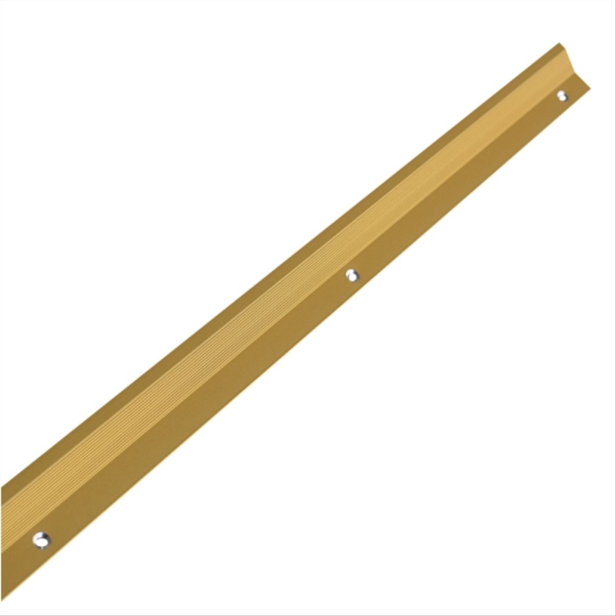 DEVA - Cubrejunta alum desnivel oro c/tor 1 mt