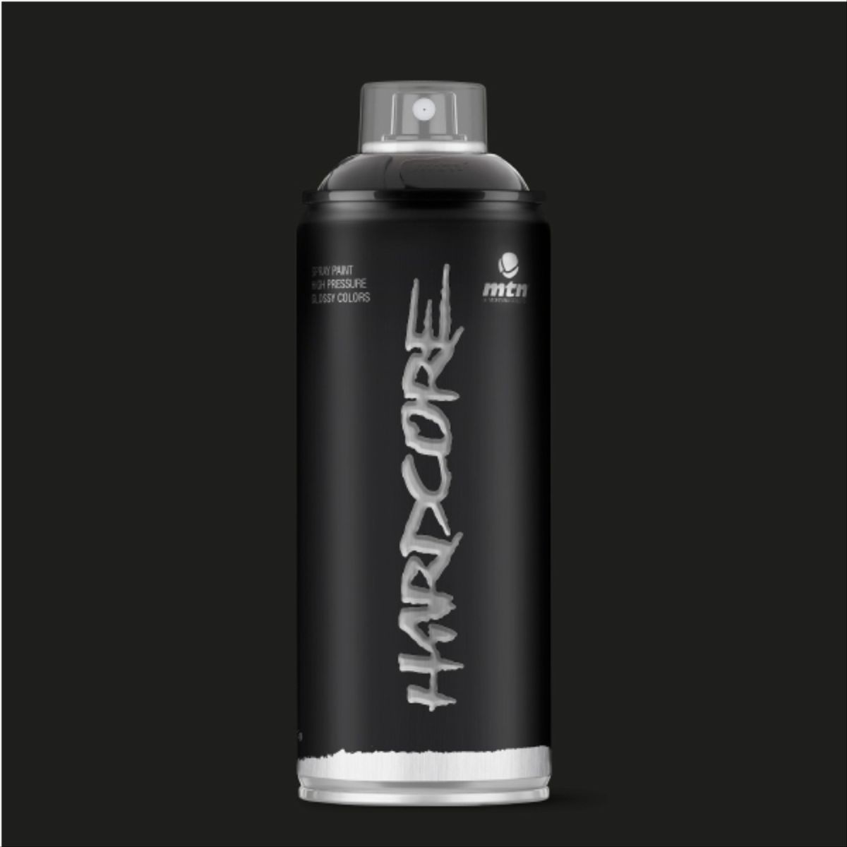 MONTANA - Pintura en spray Hardocore negro mate 400 ml