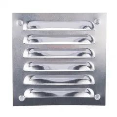 TACORA - Celosia aluminio ventilacion WC 15x15cm
