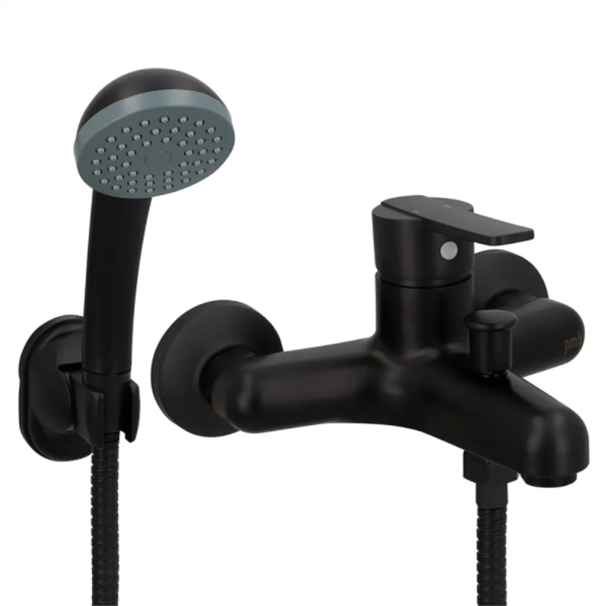 PMB - Monomando tina ducha negro dallas pmb