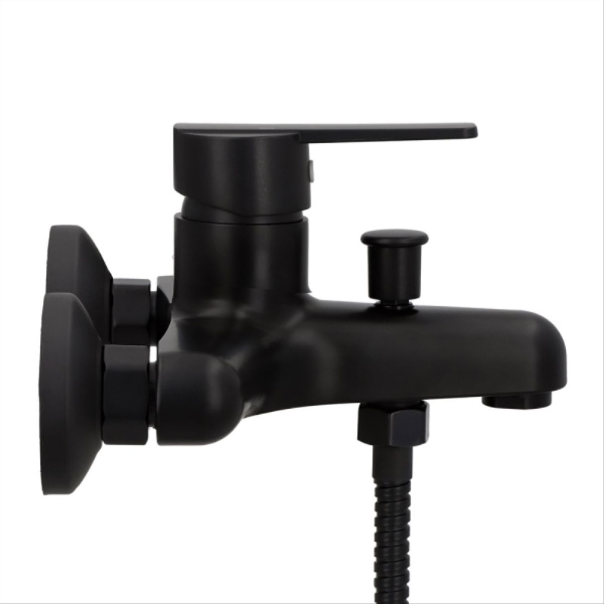 PMB - Monomando tina ducha negro dallas pmb