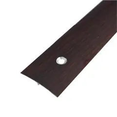 DEVA - Cubrejunta alum terminacion madera caoba 1mt