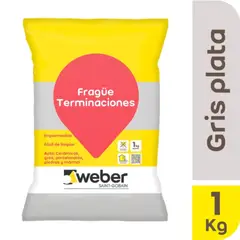 WEBER - Fragüe gris plata 1 kg