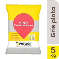 WEBER - Fragüe gris plata 5 kg